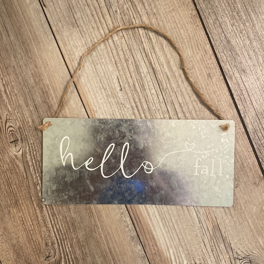 Metal Hanging Fall Decor - Picture 3 of 5